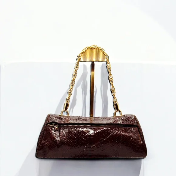 Kate Spade Collect Line Snake Skin Hand Bag - Picture 1 of 11